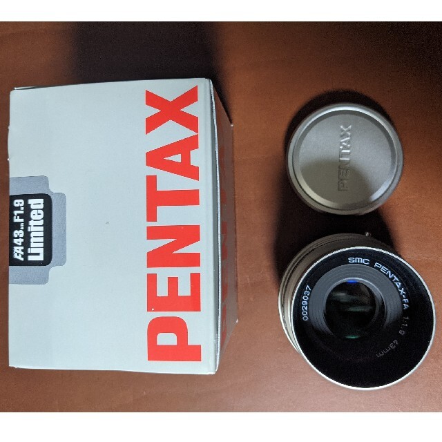 PENTAX(ペンタックス)のPENTAX-FA 43mmF1.9 Limited  シルバー 美品 スマホ/家電/カメラのカメラ(レンズ(単焦点))の商品写真