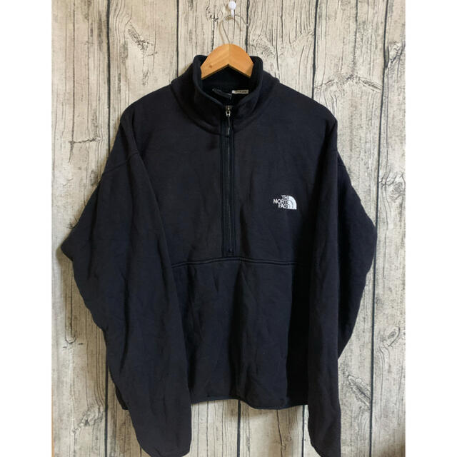 THE NORTH FACE(ザノースフェイス)のビンテージ　90s  ノースフェイス　ハーフジップ　スウェット　プルオーバー メンズのトップス(スウェット)の商品写真