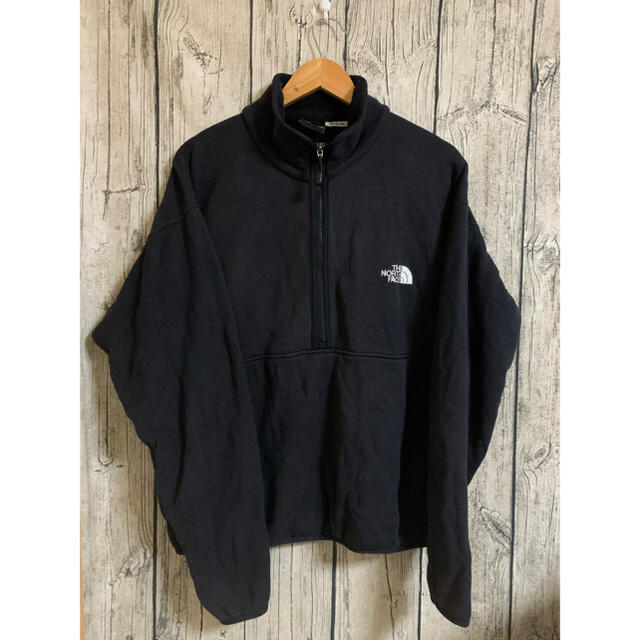 THE NORTH FACE(ザノースフェイス)のビンテージ　90s  ノースフェイス　ハーフジップ　スウェット　プルオーバー メンズのトップス(スウェット)の商品写真