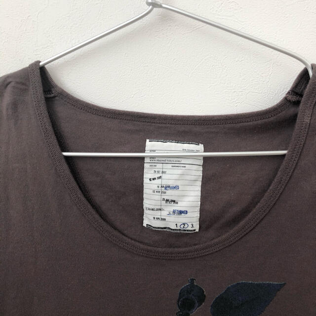 SHAREEF(シャリーフ)のSHAREEF/シャリーフ/Ｕネック/Ｔシャツ/Apple Clock メンズのトップス(Tシャツ/カットソー(半袖/袖なし))の商品写真