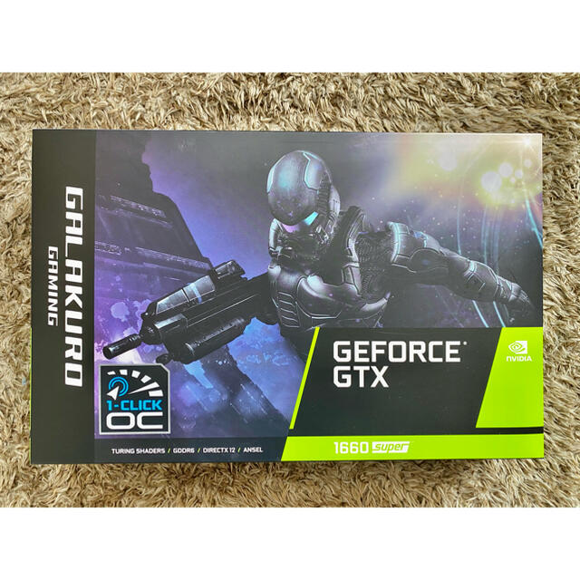 GeForce GTX 1660 SUPER（GALAX GALAKURO）