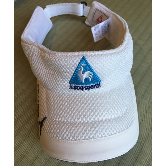 le coq sportif(ルコックスポルティフ)のle coq sportif（ルコックスポルティフ）のサンバイザー メンズの帽子(サンバイザー)の商品写真