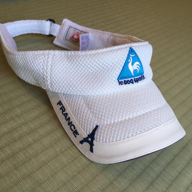 le coq sportif(ルコックスポルティフ)のle coq sportif（ルコックスポルティフ）のサンバイザー メンズの帽子(サンバイザー)の商品写真