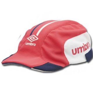 アンブロ(UMBRO)のアンブロ ピンク ジュニア用キャップ (ウェア)