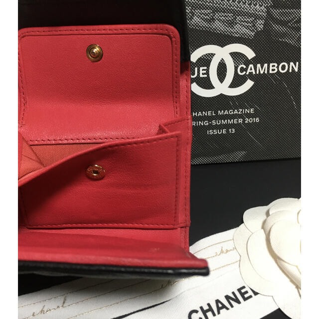 CHANEL(シャネル)の美品♡ シャネル マトラッセ シェブロン 2.55 三つ折り財布 正規品 レディースのファッション小物(財布)の商品写真