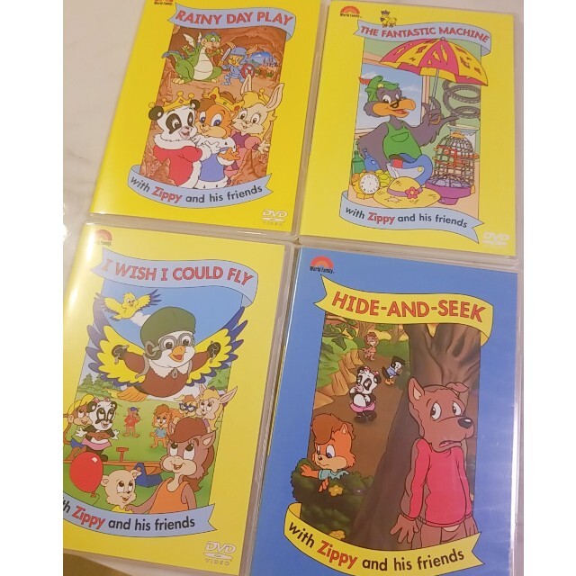 Disney(ディズニー)のZippy and his friends☆DVD セット☆美品 DWE エンタメ/ホビーのDVD/ブルーレイ(キッズ/ファミリー)の商品写真