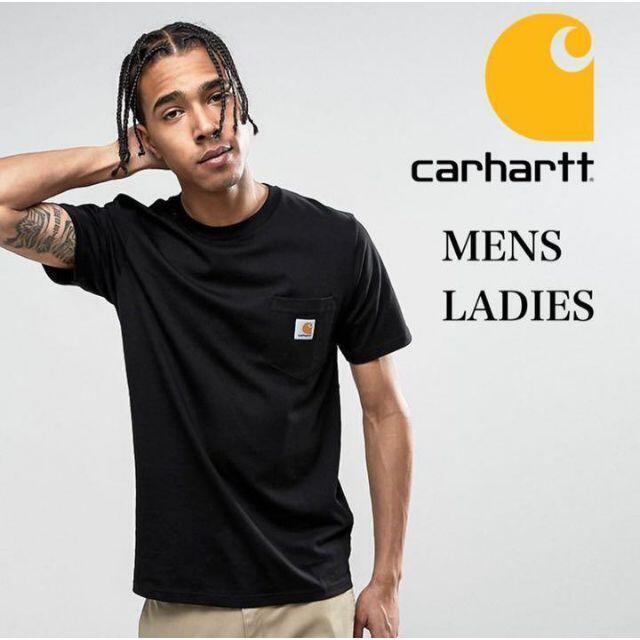 ④【新品未使用】カーハートCarhartt白tシャツ半袖XLワンポイントポケット