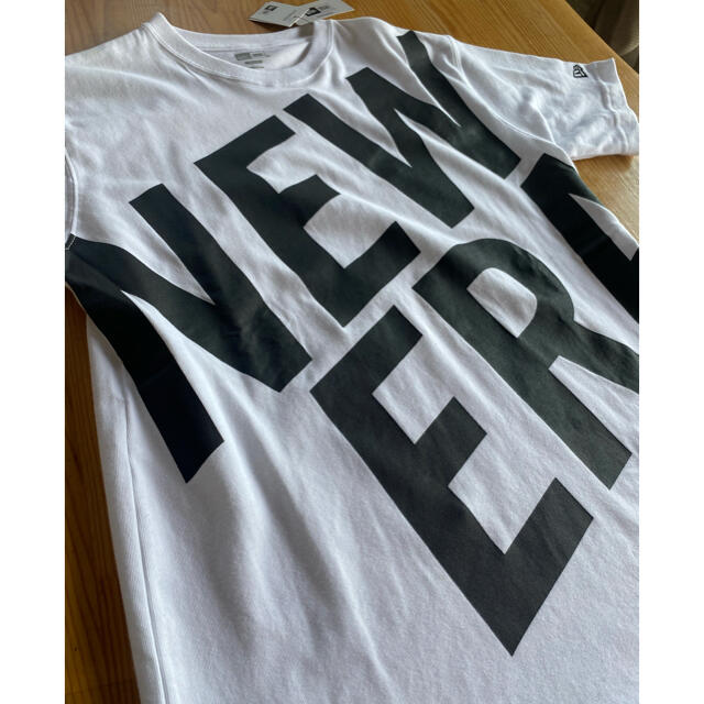 NEW ERA(ニューエラー)の【新品】NEW ERA ニューエラ Tシャツ メンズ コットン Tシャツ 白 メンズのトップス(Tシャツ/カットソー(半袖/袖なし))の商品写真