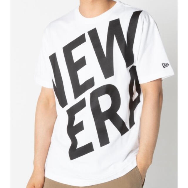 NEW ERA(ニューエラー)の【新品】NEW ERA ニューエラ Tシャツ メンズ コットン Tシャツ 白 メンズのトップス(Tシャツ/カットソー(半袖/袖なし))の商品写真