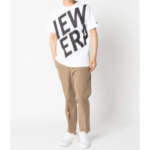 NEW ERA(ニューエラー)の【新品】NEW ERA ニューエラ Tシャツ メンズ コットン Tシャツ 白 メンズのトップス(Tシャツ/カットソー(半袖/袖なし))の商品写真