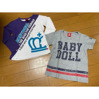 ベビードール(BABYDOLL)の110 BABYDOLL 2枚セット(Tシャツ/カットソー)