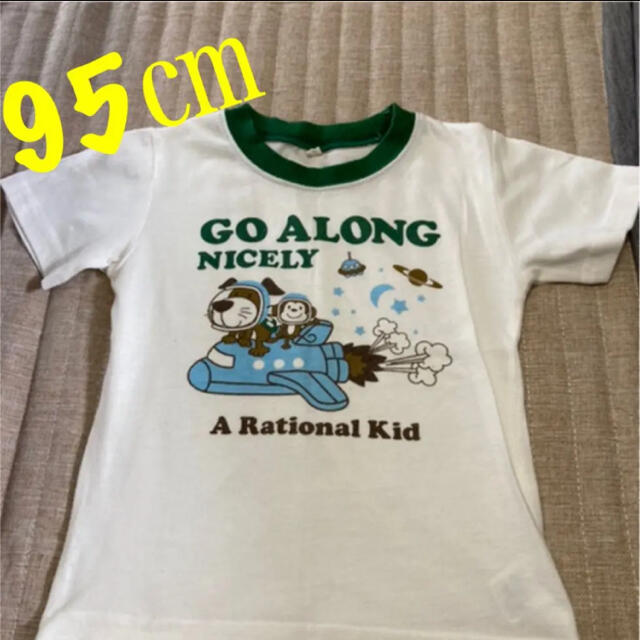 ロケットTシャツ　95㎝　男の子 キッズ/ベビー/マタニティのキッズ服男の子用(90cm~)(Tシャツ/カットソー)の商品写真