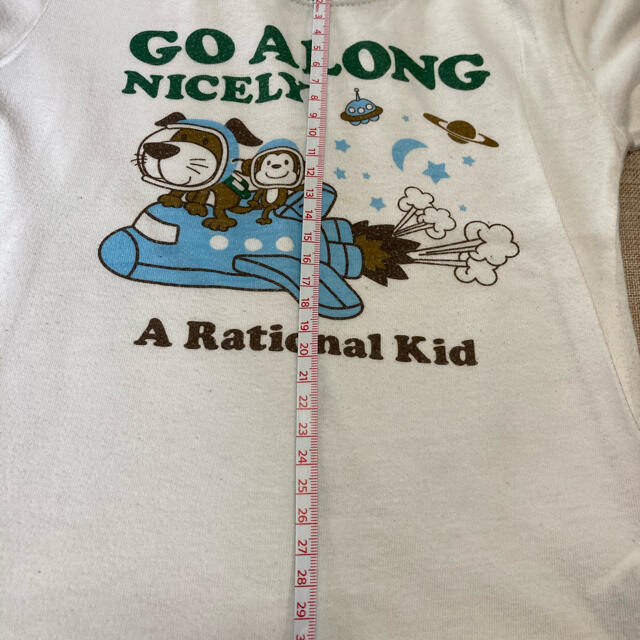 ロケットTシャツ　95㎝　男の子 キッズ/ベビー/マタニティのキッズ服男の子用(90cm~)(Tシャツ/カットソー)の商品写真