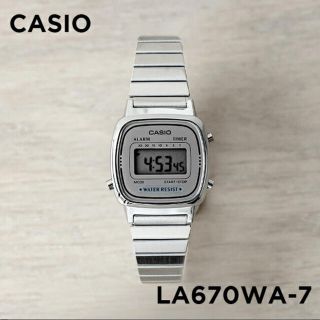 カシオ(CASIO)のCASIO LA670WA-7(腕時計)