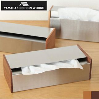 YAMASAKI DESIGN WORKS ティッシュケース　silver様専用(ティッシュボックス)