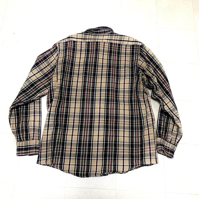 FAT(エフエーティー)のFAT 日本製　ヘビーウェイト　ネルシャツ　2000年代 ストリート　裏原　古着 メンズのトップス(シャツ)の商品写真