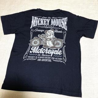 ディズニー(Disney)のディズニー　ミッキー　140 紺　Tシャツ(Tシャツ/カットソー)