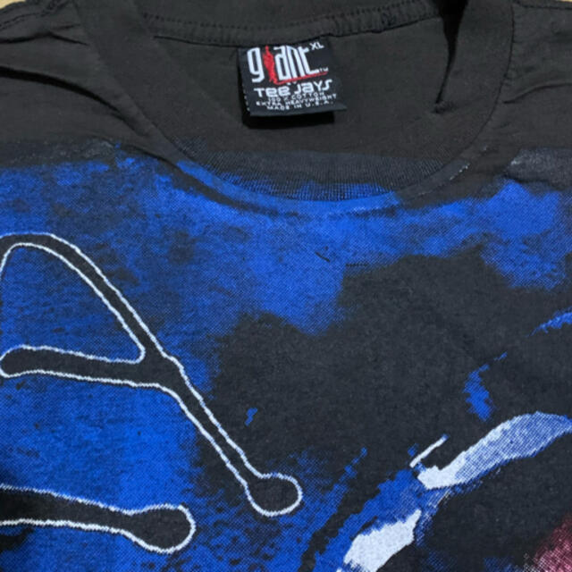ピンクフロイド　ロック　バンド　tシャツ バンT ロックT 手刷り風　XL メンズのトップス(Tシャツ/カットソー(半袖/袖なし))の商品写真