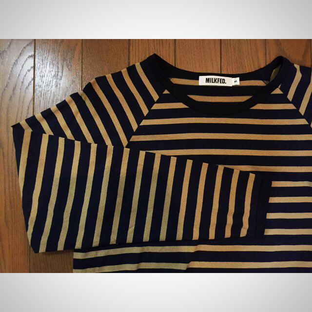 MILKFED.(ミルクフェド)のボーダーＴシャツ レディースのトップス(Tシャツ(長袖/七分))の商品写真