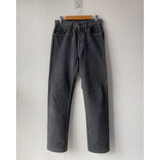 リーバイス(Levi's)の90s USA製 リーバイス 501 ブラック デニム パンツ W29 先染め (デニム/ジーンズ)