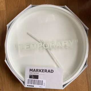 オフホワイト(OFF-WHITE)の[IKEA MARKERAD]Virgil Abloh x IKEA クロック (掛時計/柱時計)