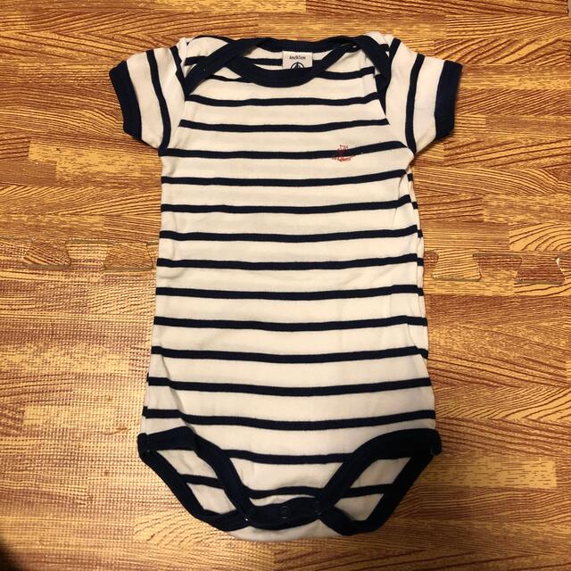 PETIT BATEAU(プチバトー)のpetit bateau プチバトー ロンパース キッズ/ベビー/マタニティのベビー服(~85cm)(ロンパース)の商品写真