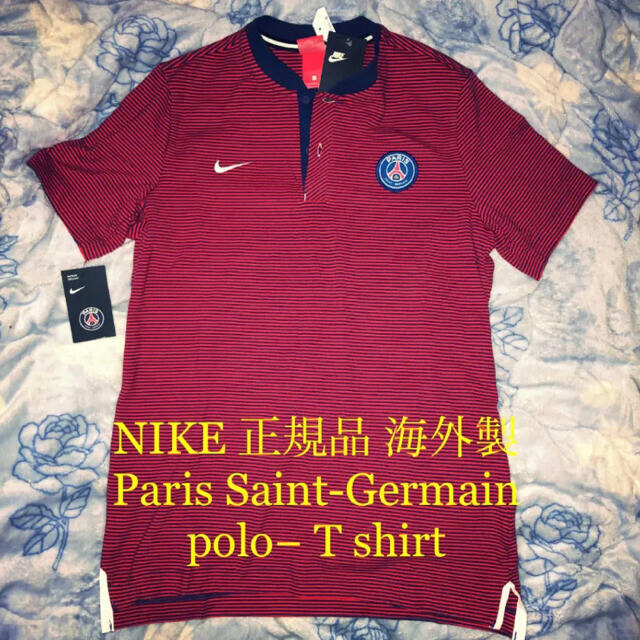 ポロシャツNIKE 正規品海外製Parisサン=ジェルマンpolo−Tシャツ