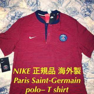 ナイキ(NIKE)のポロシャツNIKE 正規品海外製Parisサン=ジェルマンpolo−Tシャツ(ポロシャツ)