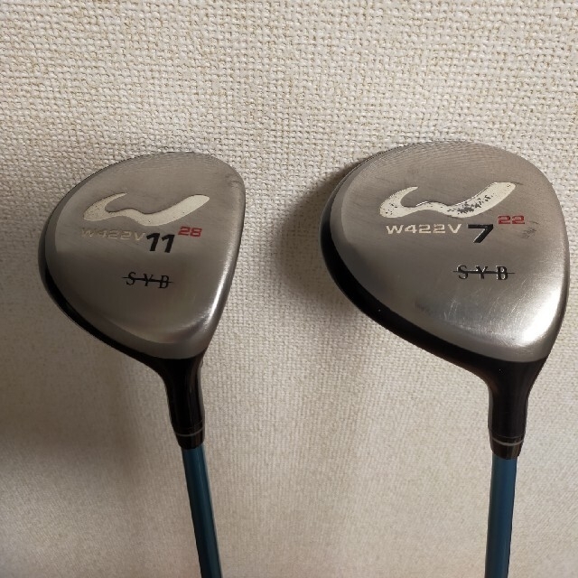 SBY(エスビーワイ)のSYB フェアウェイウッド 7W　11W セット スポーツ/アウトドアのゴルフ(クラブ)の商品写真