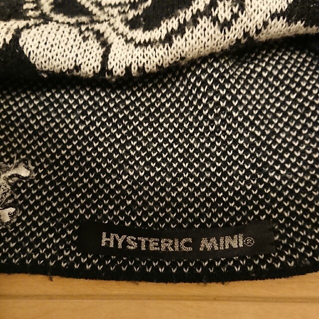 HYSTERIC MINI(ヒステリックミニ)のHYSTERIC MINI ヒステリックミニ  ビーニー  ニット帽子 キッズ/ベビー/マタニティのこども用ファッション小物(帽子)の商品写真