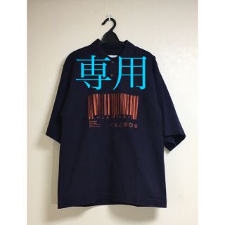 シャリーフ(SHAREEF)のSHAREEF BARCODE BIG POLO SHIRTS(ポロシャツ)