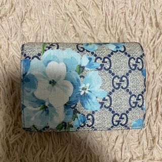 グッチ(Gucci)のgucci 花柄　折財布(折り財布)