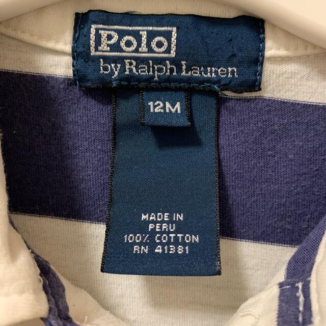 POLO RALPH LAUREN(ポロラルフローレン)の（26）12M ラルフローレン　ポロシャツ キッズ/ベビー/マタニティのベビー服(~85cm)(シャツ/カットソー)の商品写真