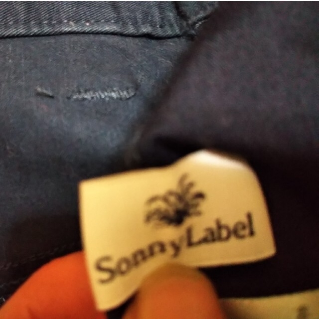 Sonny Label(サニーレーベル)の最終値下げ！サニーレーベル ネイビー ワイドパンツ レディースのパンツ(カジュアルパンツ)の商品写真