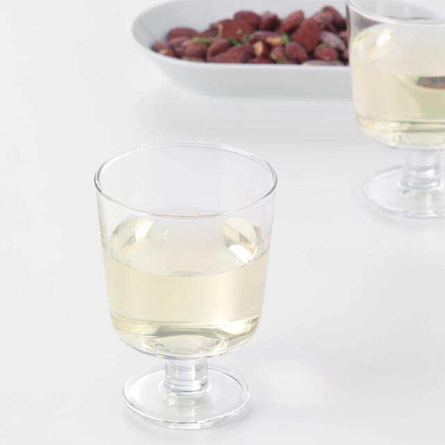 IKEA(イケア)のIKEA 365 ゴブレット　ワイングラス　　2つセット インテリア/住まい/日用品のキッチン/食器(グラス/カップ)の商品写真