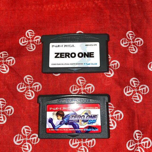 ゲームボーイアドバンス - GBA ソフト ZERO ONE / ZERO ONE SP 2本 ...