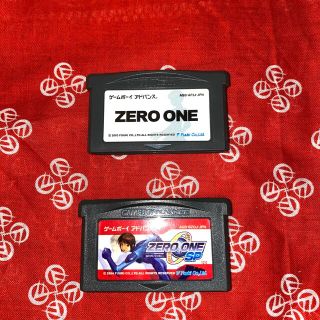 GBA ソフト ZERO ONE / ZERO ONE SP 2本セット