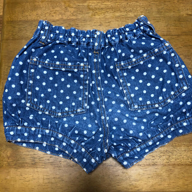 女児ショートパンツ・110 キッズ/ベビー/マタニティのキッズ服女の子用(90cm~)(パンツ/スパッツ)の商品写真