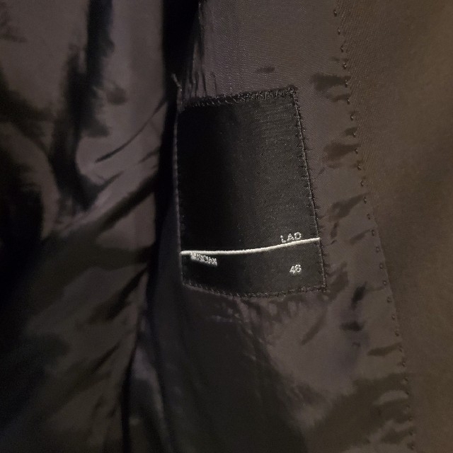LAD MUSICIAN(ラッドミュージシャン)のLAD MUSICIAN スペンサージャケット　黒　ブラック　46 メンズのジャケット/アウター(テーラードジャケット)の商品写真