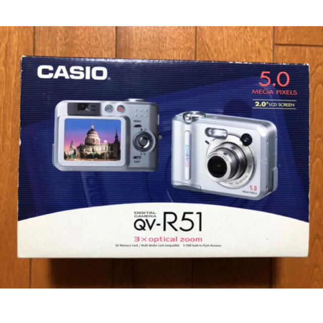 CASIO - デジカメ CASIO QV−R QV-R51の通販 by クマ's shop|カシオ
