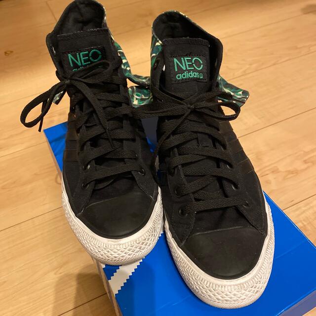 adidas(アディダス)のNEO adidas ハイカット　迷彩　カモフラ 柄　26.5 メンズの靴/シューズ(スニーカー)の商品写真