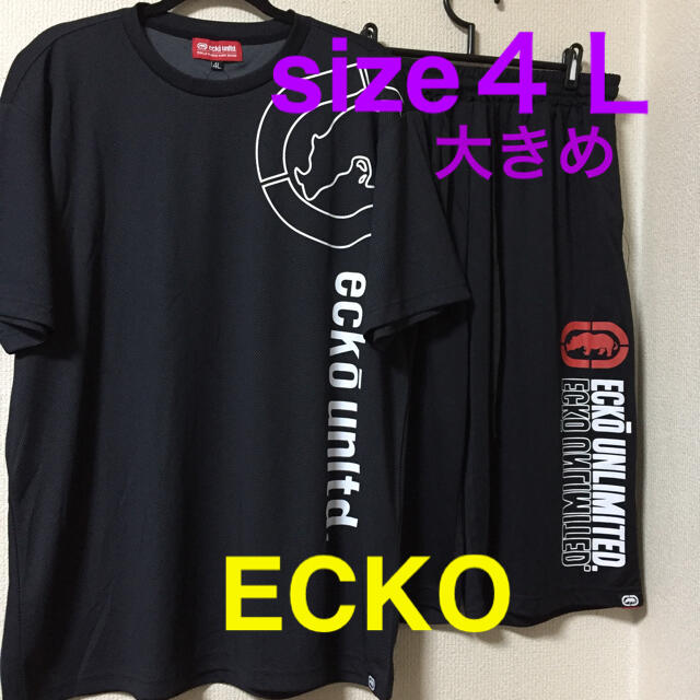 【新品】ECKO エコー  半袖 Tシャツ ハーフパンツ セットアップ 上下