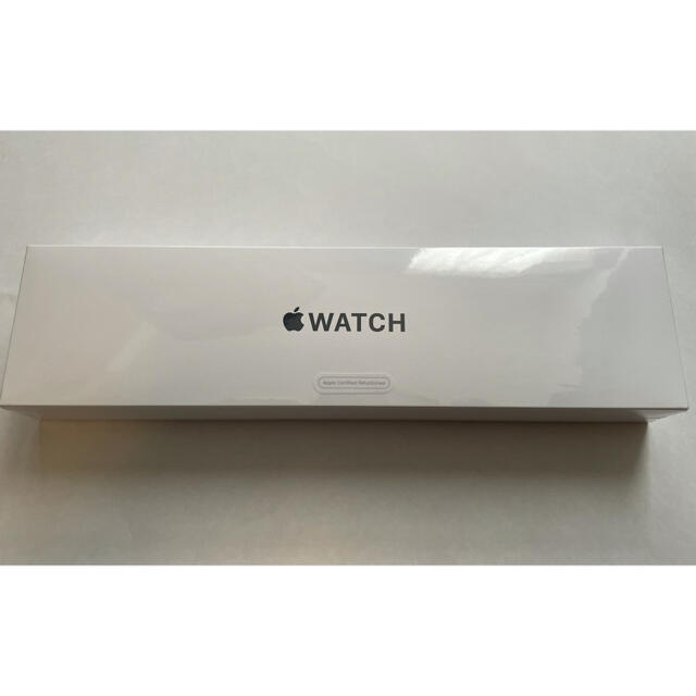 高品質の激安 Apple Watch - Apple Watch SE GPS 44mmシルバー/ホワイトスポーツバンド その他