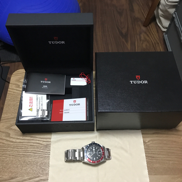 Tudor(チュードル)のTUDOR CHRONO M79360N-0002 + 美中古GMT メンズの時計(腕時計(デジタル))の商品写真