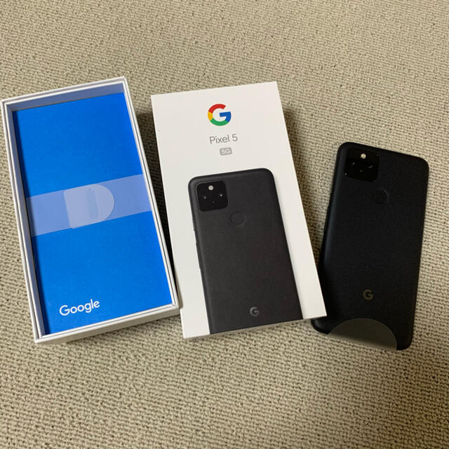 Google pixel5 128GB SIMフリースマートフォン本体