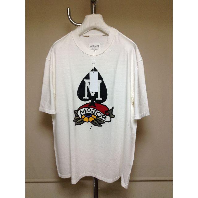新品 50 19ss マルジェラ Mロゴ デストロイ Tシャツ 9003 メンズ
