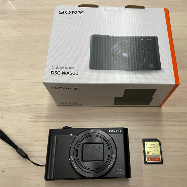 SONY デジカメ　Cyber−Shot WX DSC-WX500