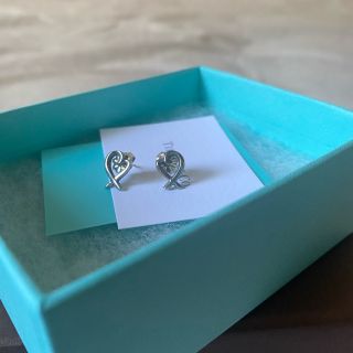 ティファニー(Tiffany & Co.)のTIFFANY＆Co. ティファニー ラビングハート ピアス (ピアス)