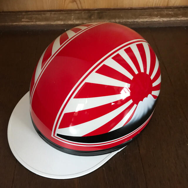 富士日章 コルク半 ヘルメット 赤白 マーシャル 富士日章 コルク半 ヘルメット 赤白 マーシャル