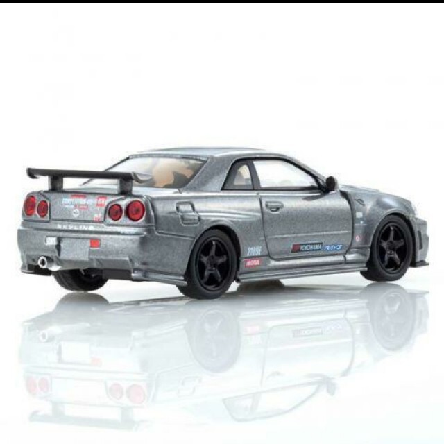 値下げ　京商 kyosho 1/64 NISSAN GTR R34 エンタメ/ホビーのおもちゃ/ぬいぐるみ(ミニカー)の商品写真